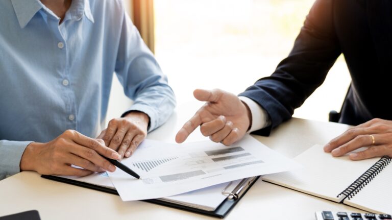 paperwork and pencil